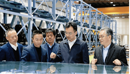 李永杰县长一行调研日发精机